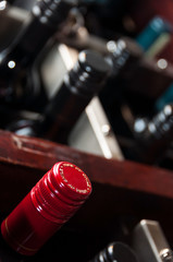 Bottles of wine