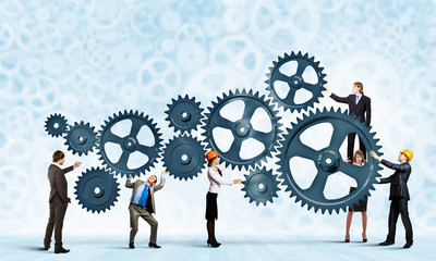Teamwork concept