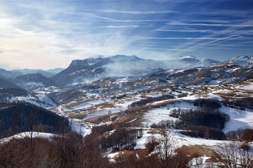 Bjelasnica, mountain near Sarajevo, Bosnia and Herzegovina