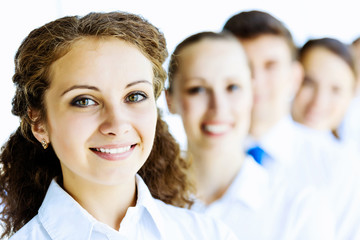 Team of business people