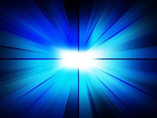 Colorful rays of light