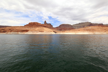 Fototapeta na wymiar lac Powell, Arizona, Utah