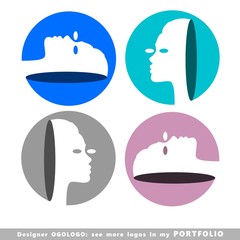 woman, wonderful, beautiful, tenderness, logo
