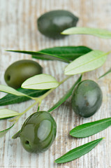 Green olives