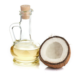 coconut and oil