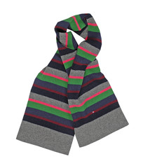 wool striped scarf