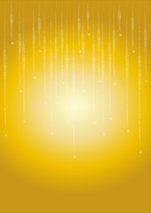 Pioggia di stelle dorate