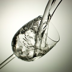 glass with liquid