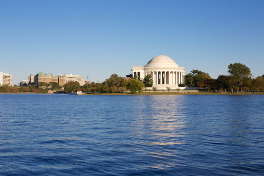 Jefferson Memorial across the Lake