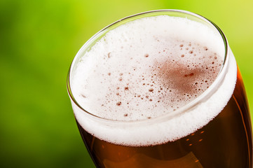 Glass of beer