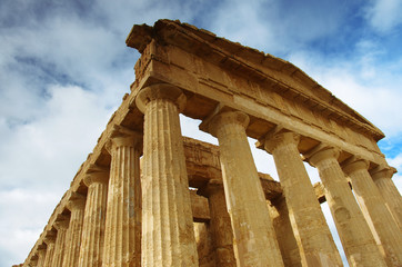 Obraz premium valle dei templi - agrigento - sicilia