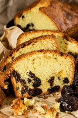 Кекс с черносливом