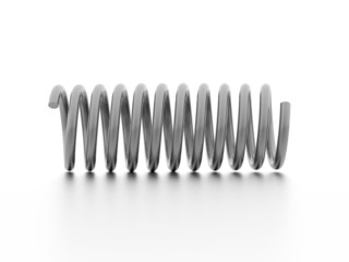 Spiral string concept rendered isolated