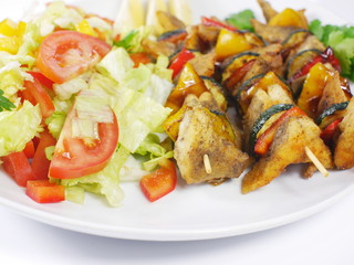 fish shashlik