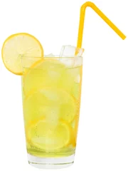 Foto op Plexiglas Lemonade with ice cubes © Grigoriy Lukyanov