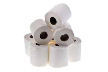 Les rouleaux de papier toilette