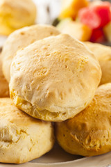 Homemade Hot Buttermilk Biscuits