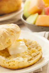 Homemade Hot Buttermilk Biscuits