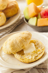 Homemade Hot Buttermilk Biscuits