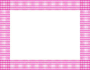 Pink Polka Dot Frame
