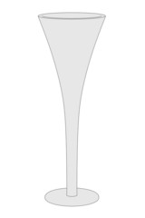 cartoon image of drink glass