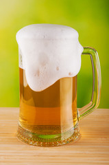 Mug with beer