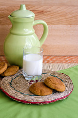 cookies and milk