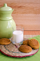 cookies and milk