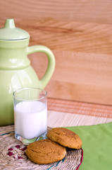 cookies and milk