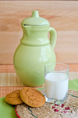 cookies and milk