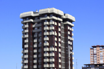 modern apartment tower