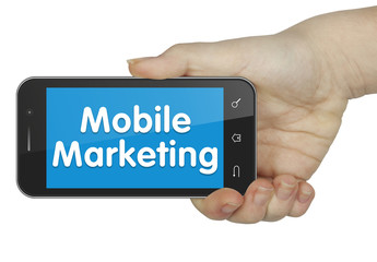 Mobile marketing. Phone