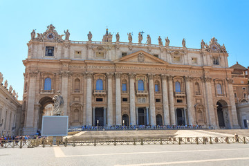Fototapeta na wymiar Rezydencja papieża w Watykanie