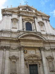 Fototapeta premium Italie - Rome - Eglise Saint Ignace de Loyola