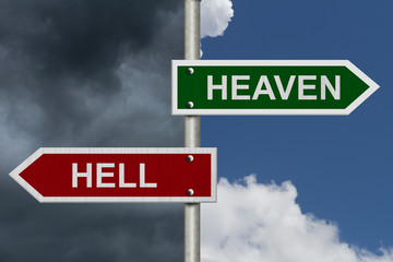 Heaven versus Hell