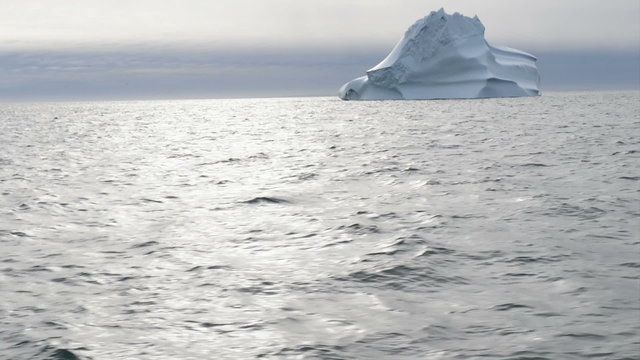 Beautiful iceberg in arctic waters