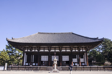 Naklejka premium Kofukuji temple, Nara, japan