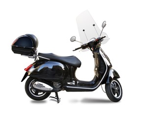 Black scooter © Konstantinos Moraiti