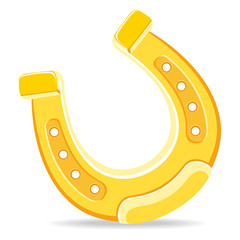 Golden horse shoe