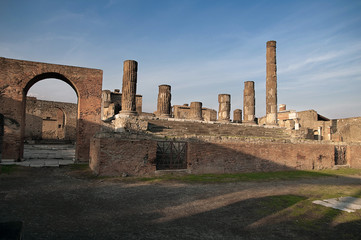 Scavi e rovine di Pompei - Napoli
