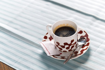 coffee on the table