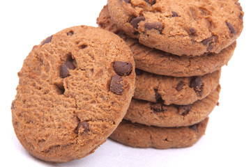 Cookies with chocolate chips