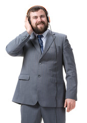 Handsome businessman