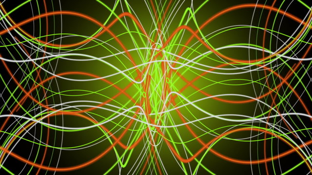 fantastic animation - stripe object in motion – loop HD