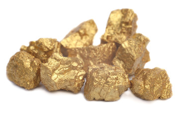 a mound of gold