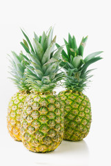 Fototapeta premium Fresh organic pineapple