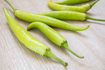 Green peppers