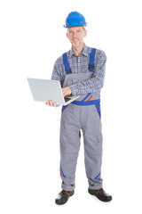 Architect Using Laptop