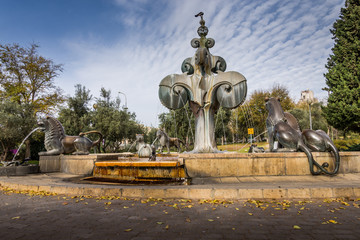 Jerusalem fountain #4
