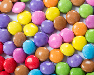 Colourful Chocolate bean